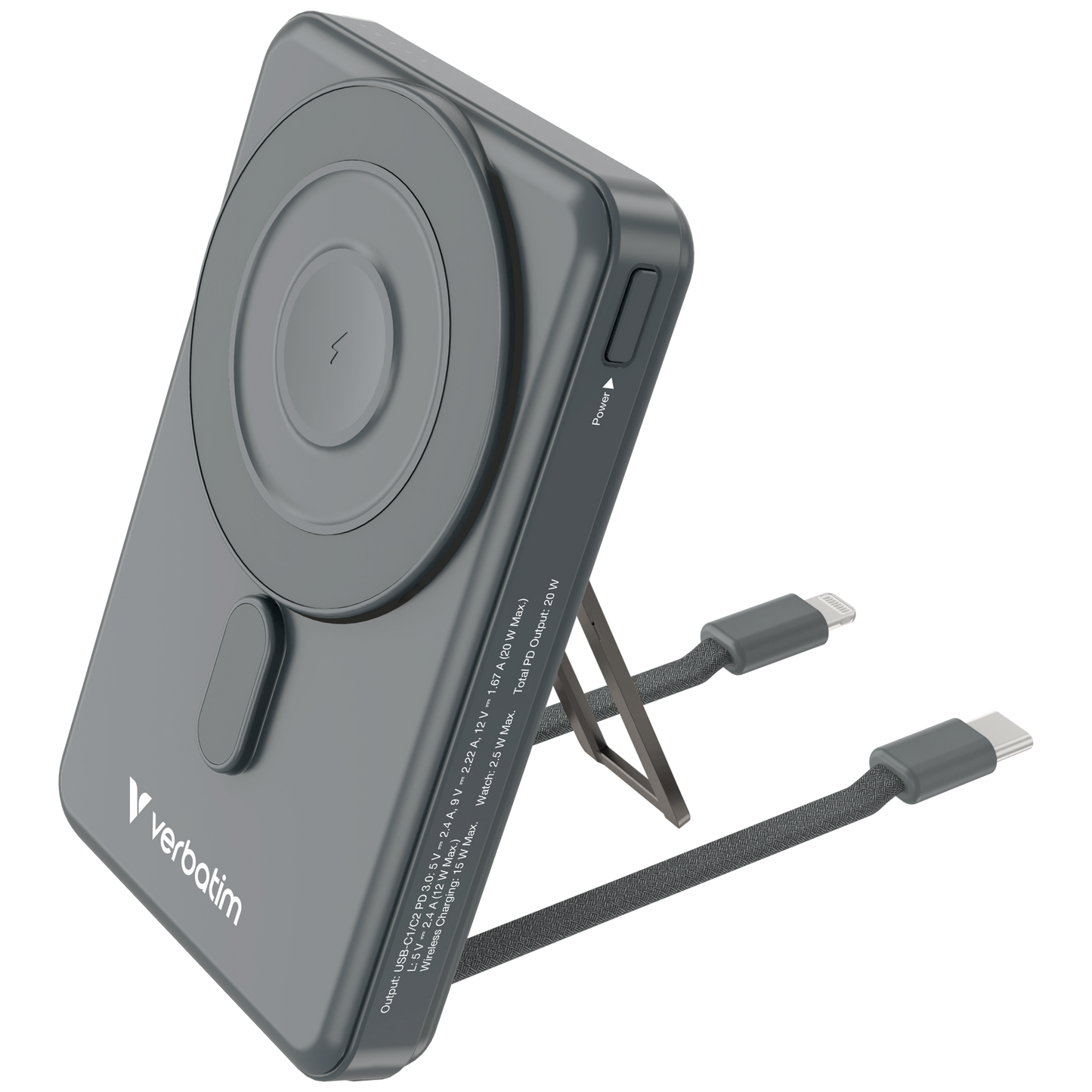 10000mAh 磁吸無線流動充電池 32221 32222 32233