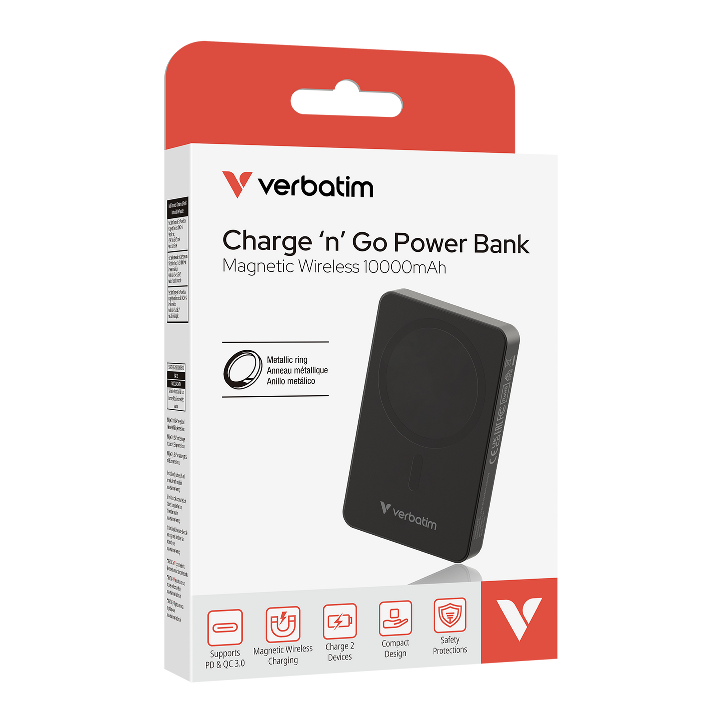 10000mAh 磁吸無線流動充電池 32227 32145