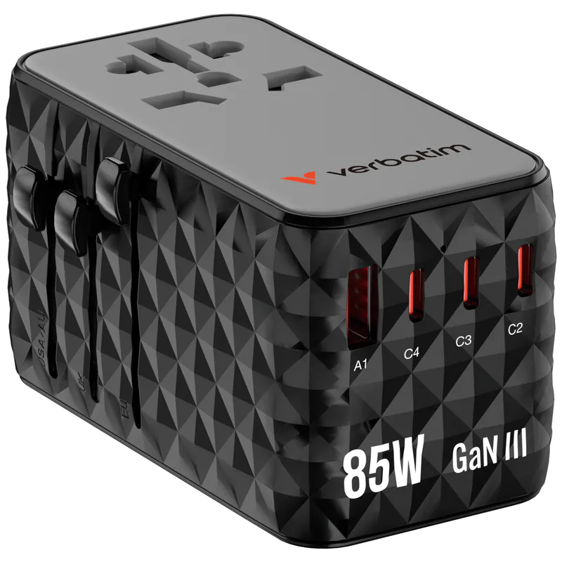 Charge 'n' Travel Diamond 85W 通用旅行轉插連伸縮充電線 (CNT-02)
