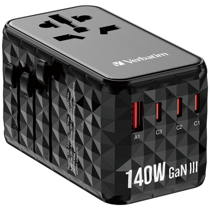GaN III 140W 通用旅行轉插 (UTA-10) 32125