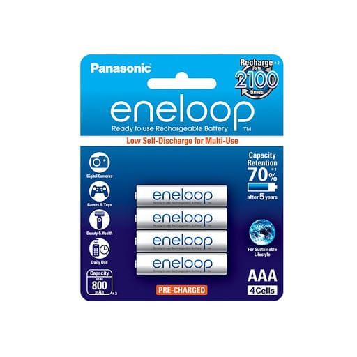 Eneloop 環保充電池 800mAh AAA 4粒