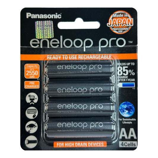 Eneloop PRO AA 2550mAH 高容量 充電電池 4粒裝