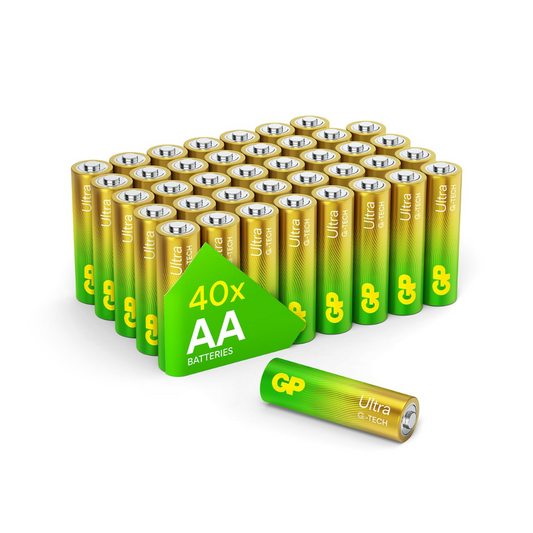 Ultra 特強鹼性電池 AA 40粒裝