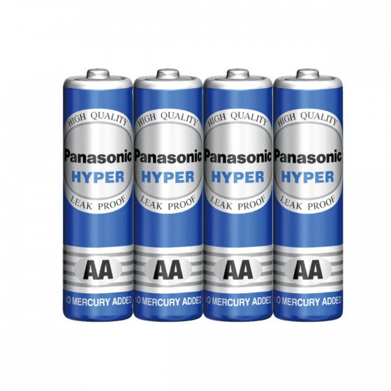 Panasonic Hyper AA碳性電池 4/60粒